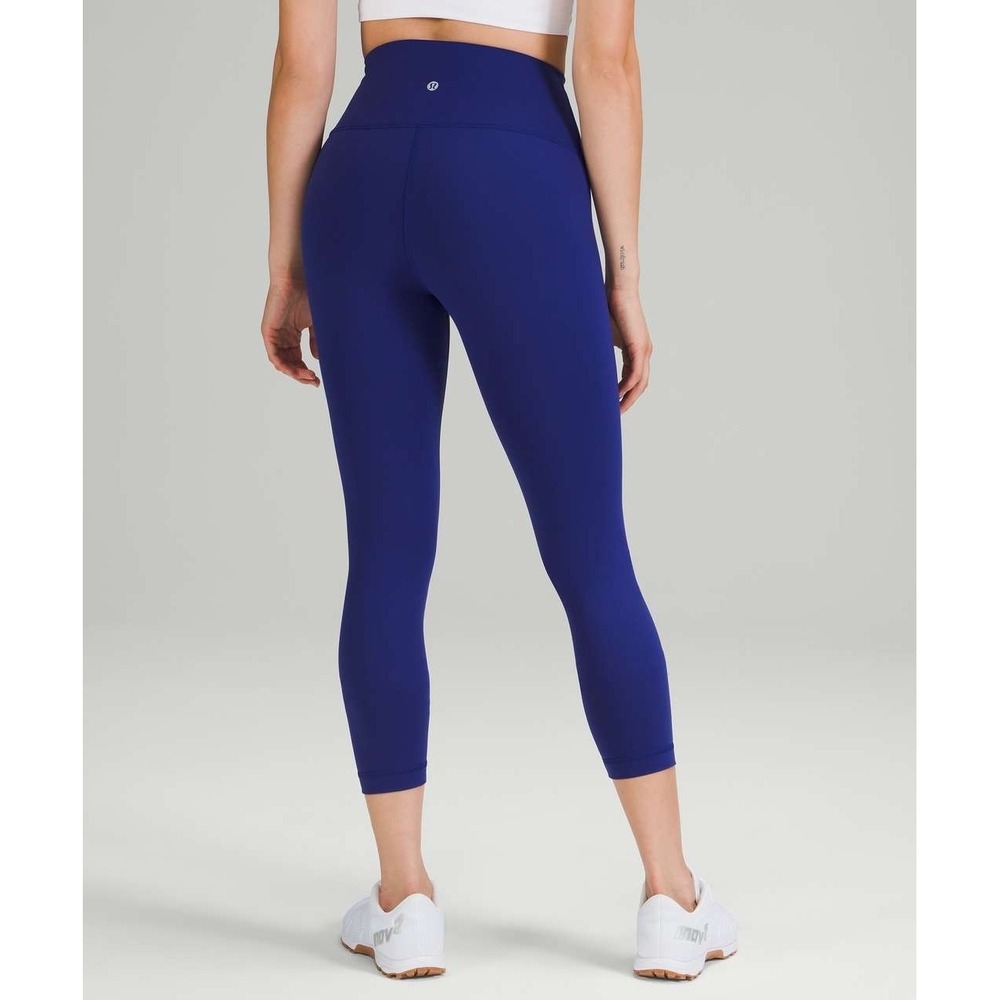 Lululemon NWOT Wunder Train High-Rise Tight 25" Larkspur Blue Size‎ 0